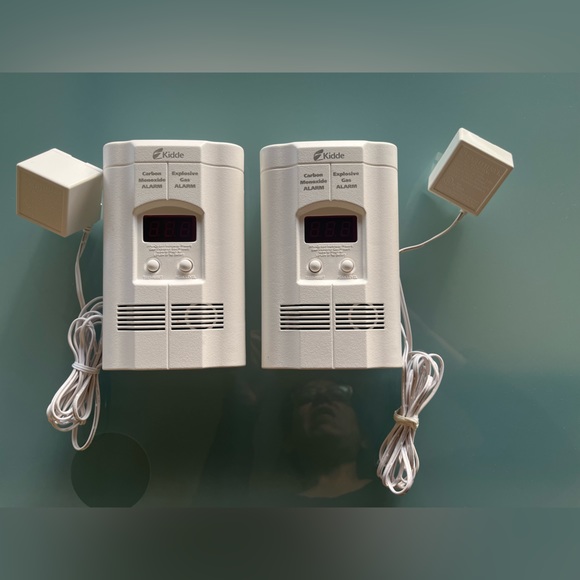 2 Kidde KN-COEG-3 Explosive Gas Alarm Carbon Monoxide Alarm Detectors No Battery - Picture 8 of 8